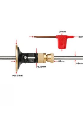 Multifunctional Carpentry High Precision Blade Scribing Gaug