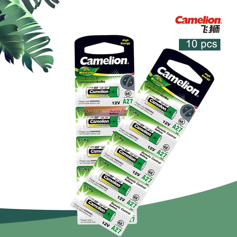 10pcs/lot  12V 27A MN27 27A L828 A27 Super Alkaline battery