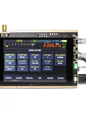 50K~200MHz 400~2GHz Malachite Receiver SDR Software Radio DS