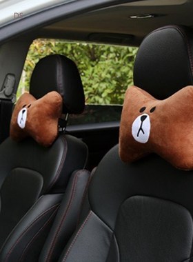 1 PC Universal Cute Car Neck Rest Cushion Headrest Pillow A