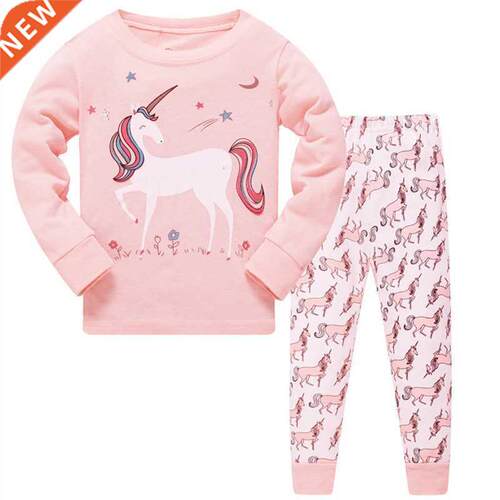 Kid Clothes Cartoon Nighty Pajamas For Girls Boys Autumn Paj