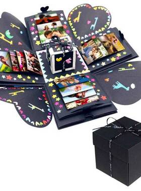 Explosion Box Valentine's Day Romantic  Handmade