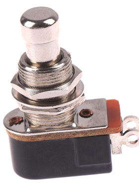 1pcs SPST Momentary Soft Touch Push Button Stomp Foot Pedal