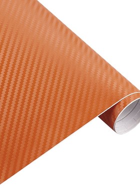 30cmx127cm 3D Carbon Fiber Vinyl Car Wrap Sheet Roll Film Ca