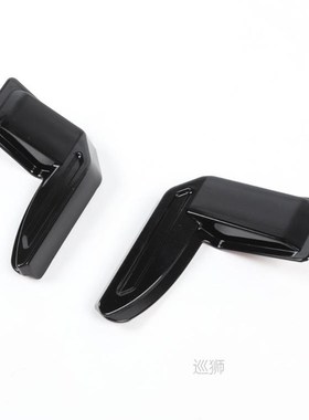 New Hot 2PCS Black ABS Rear Windshield Heating Wire Protecti