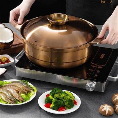 Commercial copper hotpot Mandarin duck pot for induction