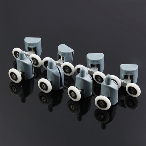 8pcs Shower Rooms Cabins Pulley  Roller /Runners/Wheels/Pull