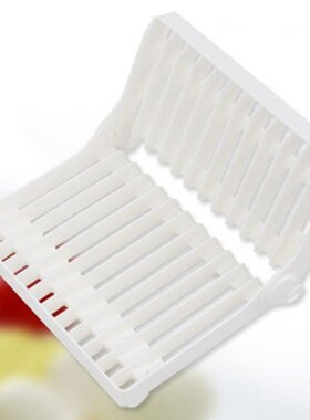 Kitchen Foldable Dish Rack Stand Holder Bowl Plate Organizer