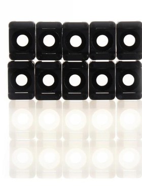 4.6mm Cable Tie Mount Wire Buddle Saddle Type Plastic Holder