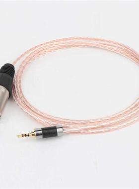 YTER 7N OCC Copper 4pin XLR Male to 2.5mm Stereo Male Audio