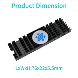 Extruded NVM Aluminum Radiator PCIe Heatsink for
