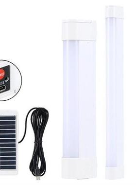 Solar Lamp LED Light Bar Emergency Work Light Flashlight
