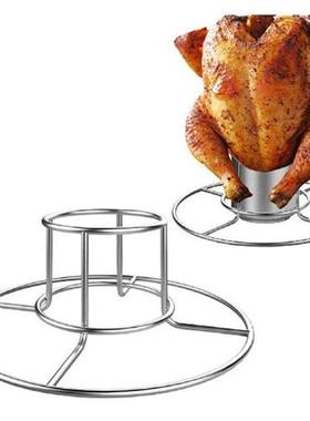 Beer Can Chicken Roaster Stand Beer Can Iron Plating Steel