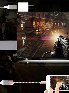 3 In 1 Micro USB Female to HDMI Male Cable Adapter HD 1080P