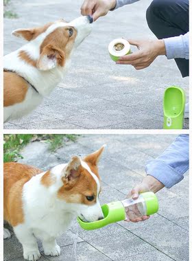Portable Pet Dog Water Bottle 适用于 Dogs Multifunction Dog