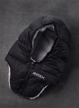 Winter Comfortable Down Cap Solid Color Outdoor Bonnet