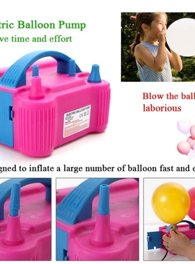 Electric Balloon Air Pump 110V or 220V Air Blower Balloon Tw