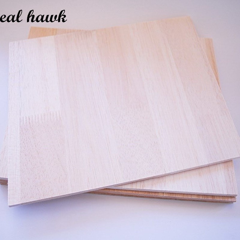 A3 size 420mmx297mm 2~4mm AAA  Balsa Wood Sheet PlyWood puzz
