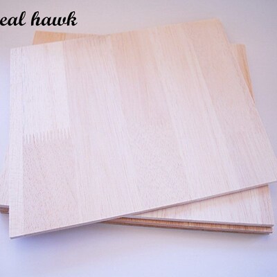 A3 size 420mmx297mm 2~4mm AAA  Balsa Wood Sheet PlyWood puzz