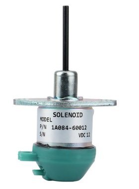 Fuel Shut Off Solenoid 1A084-60012 for Kubota Engine V2003 V