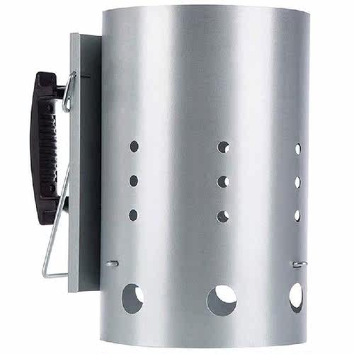 Chimney Starter With Safety Handle, Charcoal Starters