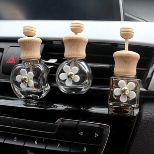 Car Perfume Car  Decor Diffuser Empty Bottle Automobile Air