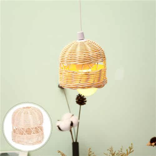 Woven Lampshade Lamp Shade Home Ceiling Lamp Decorative