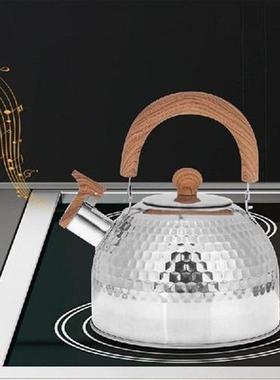 Tea Kettle Stovetop Stainless Steel Whistling Teapot Water