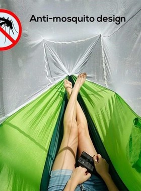 1-2 Person Outdoor Camping Hammock with Mosquito Net 300KG L