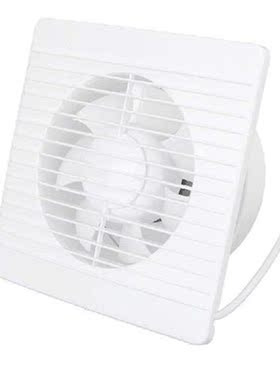 6 Inch 220V Wall Mounted Exhaust Fan 7 Blades Ventilation