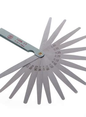 3Pcs/lot 0.02 to 1mm 17 Blade Thickness Gap Metric Filler Fe