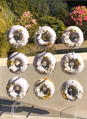 Wooden Doughnut Wall Wedding Decoration Donut Stand Donuts S