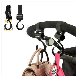 Baby Stroller Hook Wheelchair Organizer Bag Clip Metal Pram
