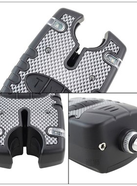 2 piece LED Carp Fishing Alarms Indicators Bite Alarm Adjust