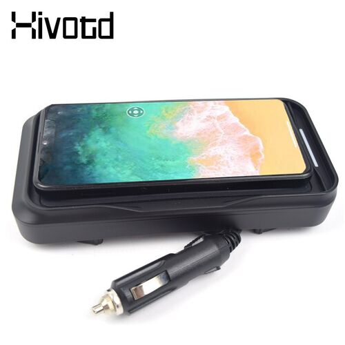 Car QI Wireless Charger For Porsche Macan Accessories Interi