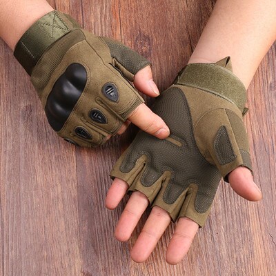 Half Finger Men's Gloves Outdoor Military Tactical G