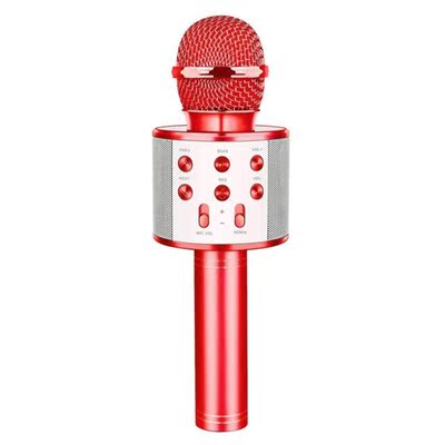 Wireless Karaoke Microphone Bluetooth-compatible Handheld Po