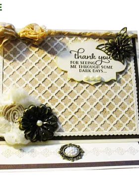 big 18cm Metal Cutting Dies 2020 Background Die Scrapbookin