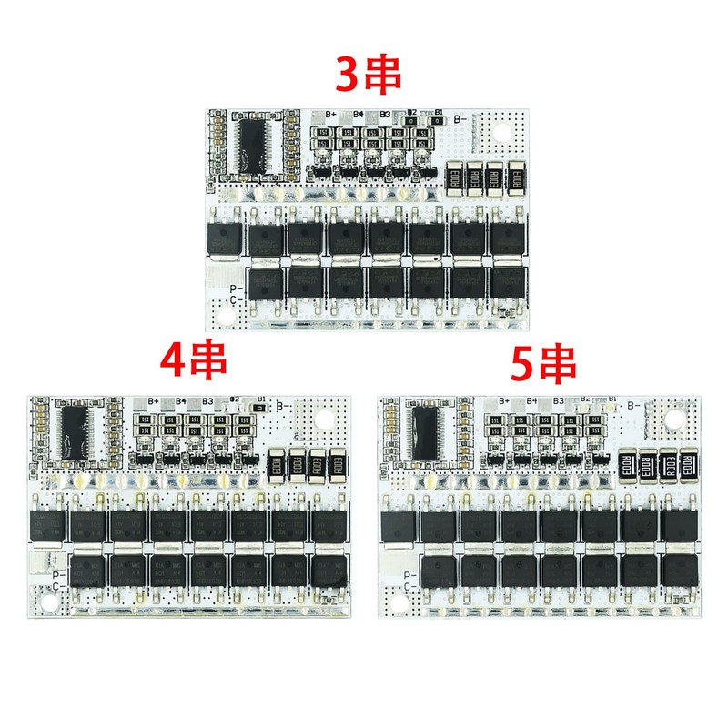3S 4S 5S BMS 12V 21V 3.2V 3.7V 100A Li-ion LMO Ternary Lithi