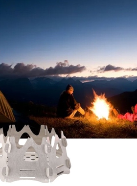 2022 New Backpacking Stove Lightweight Folding Wood Stove Po