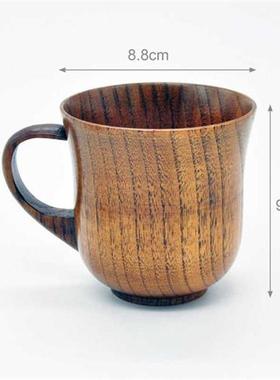 3Pcs/Set Wooden Cup Saucer Spoon Set Coffee Tea Tools Access