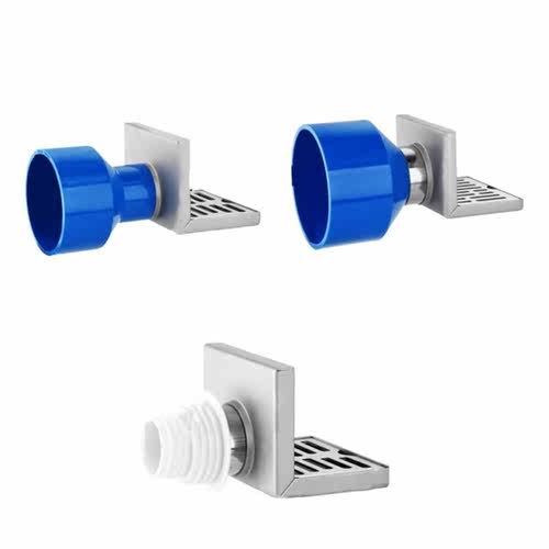 Stainless Steel Wall Corner Floor Drain Invisible Drain Stra