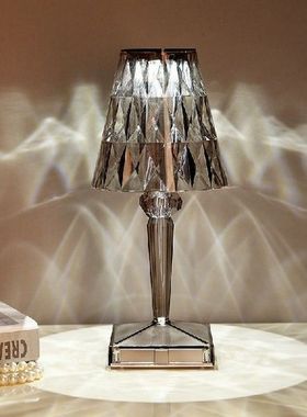 Italian Diamond Table Lamp Bedroom Bedside Decoration