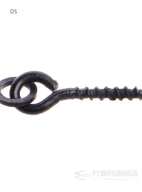 25pcs Carp Fishing Bait Screw Carp Hair Rigs Hook Terminal T