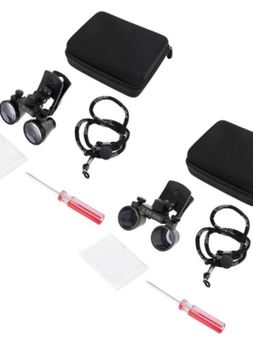 Dental Loupes 2.5X 3.5X Magnification Galilean Binocular Mag