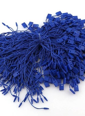 300Pcs Square Clothes Tag Rope 11 colors Cords Polyester Han