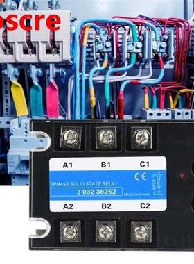 Three Phase Solid State Relay SSR 3-32VDC Input 24-480VAC Lo