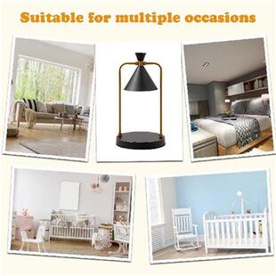 Retro Romantic Atmosphere Lamp Dimmable LED Candle Melting