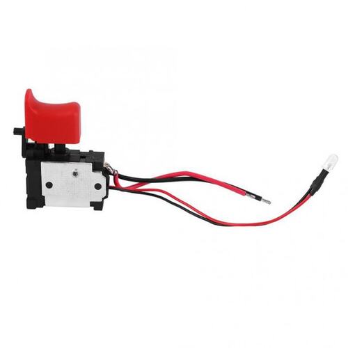 Black Adjustable CW/CCW Electric Drill Trigger Switch 7.2V-2