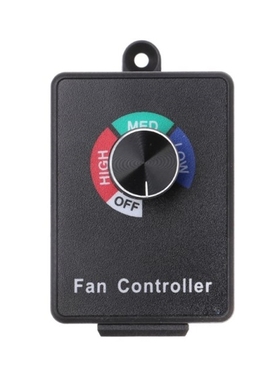 AC 120V 3A Fan Variable Speed Controller Electric Motor Rheo